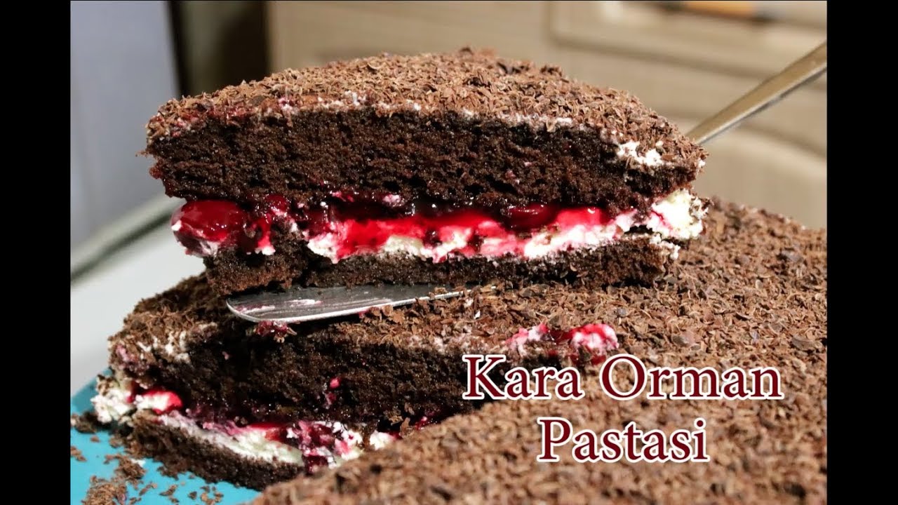 Dondurmalı Kara Orman Pastası Dondurmalı Kara Orman Pastası
